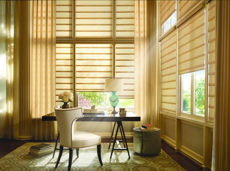 Vignette® Modern Roman Shades for Homes near Treasure Valley, Idaho (ID) like Classic Style for Offices