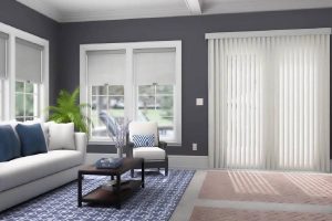 Graber® vertical blinds for sliding glass doors and vertical blinds for windows near Meridian, Idaho (ID)